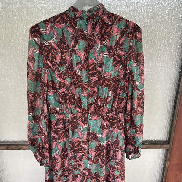 SALONI
Jacqui B Dress size 12 fall floral printed designer dress. - Picture 11 of 12